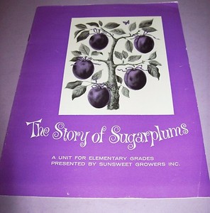 The Story of Sugarplums - Vintage RARE - Elementary School Pamphlet