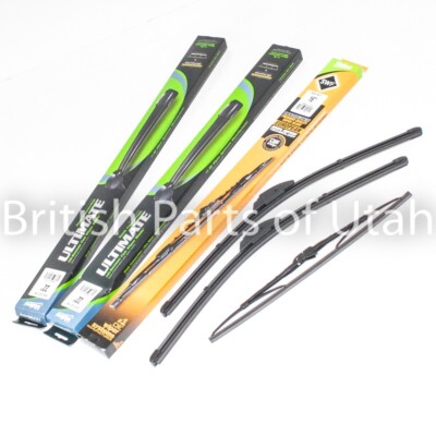 Land Range Rover Sport LR3 LR4 Wiper Blades Front Windshield X3 Genuine VALEO