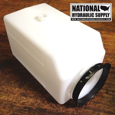 Plastic Reservoir/Tank 2 Gallon,Fenner,Stone,Hydraulic Power Unit, 3824-AC, NEW