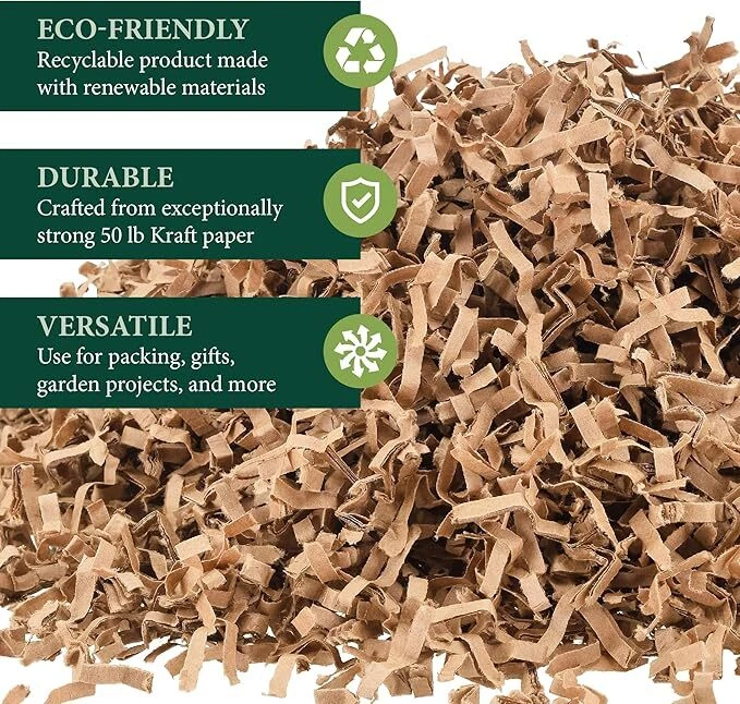 5 lbs Shredded Cardboard Packing Material - Eco-Friendly Popcorn Alternative - Image 3 of 3