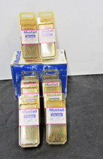 10 BOXES N.  3191   SIZE  1 QTY  50 . BRONZE HOOKS MUSTAD MADE NORWAY FISHING