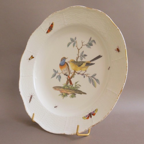 Porcelaine de Meissen - Assiette creuse - Décor Ornithologique - XVIIIe Siècle - Picture 4 of 15