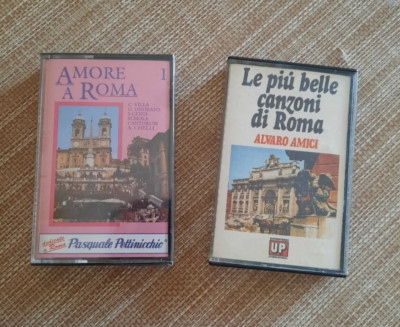 N.2 MUSICASSETTE STORNELLI ROMANI ALVARO AMICI ORIGINALI  OTTIMO STATO