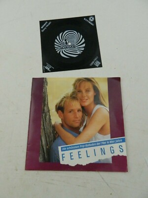 Feelings LP Katalog mit Demo Schallplatte Schallfolie 70er/80er Jahre B-28058
