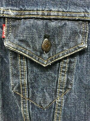 Vintage Levi's 70505 Big E Denim Jacket Size: 42 z-3