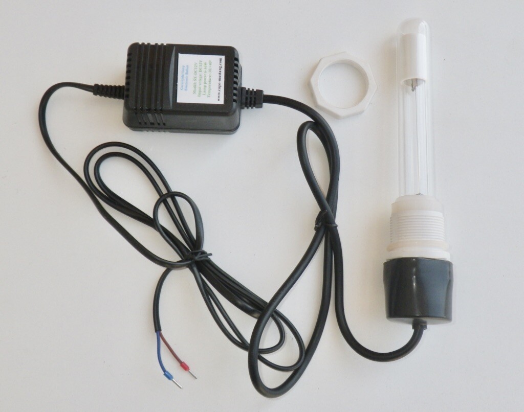 Lampe UVC 24V 6W Pour Stérilisation Eau Camping-car/bateau - NEUVE