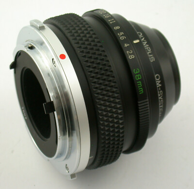 OLYMPUS OM Zuiko Auto Macro 2,8/38 38mm F2,8 Makro Micro Mikro top