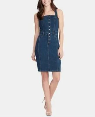 William Rast Juniors Women s Blue Serena Denim Jean Dress Size