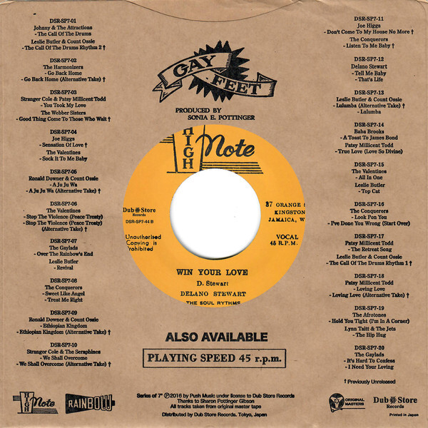 Glen Brown & Dave Barker (2) / Winson Delano Stewart - Wake