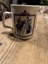 royal memorabilia mugs~ Royal Wedding 1973~ Anne &Mark. Staffordshire Pottery