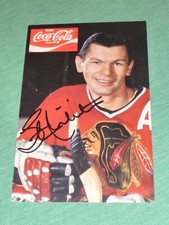 1960's or early 1970's? STAN MIKITA Signed AUTO Coca-Cola * RARE * 1/1? L@@K!!