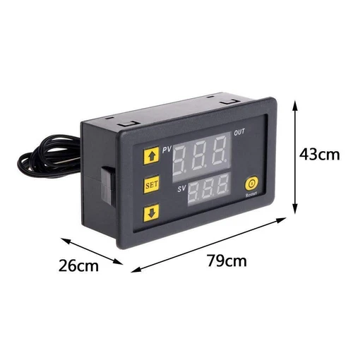 2X W3230 AC110-220V Hochpräziser digitaler Temperaturregler Thermostat USA - Bild 2 von 15