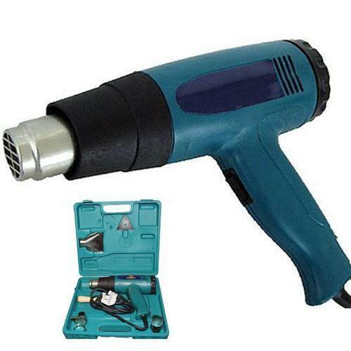 2000W HOT AIR HEAT GUN WALL PAPER PAINT STRIPPER WITH CARRY CASE 67094c