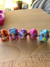 Lot of 5 Hatchimals Colleggtibles Glamfetti Exclusive Mini Figures