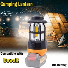 LED Lantern For Dewalt 18V/20V Li-ion Battery Hanging Work Lights for Camping US