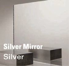Silver Acrylic Mirror  Sheet  Cut To Size  Panels 3mm Thick