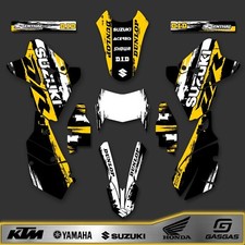 Suzuki DRZ400SM/S/E Custom Graphics Decal Kit (All Years)
