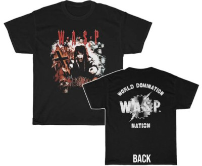 Wasp Unholy Terror World Domination Wasp Nation Shirt