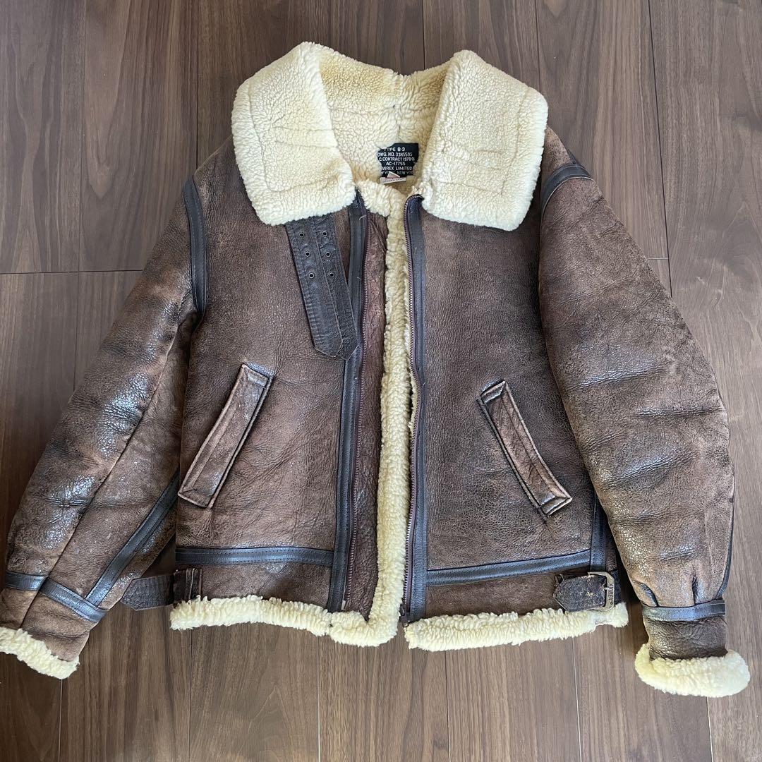AVIREX B-3 Flight Jacket Sheepskin Men Size 36 Brown | eBay AVIREX B-3 Flight Jacket Sheepskin Men Size 36 Brown | eBay