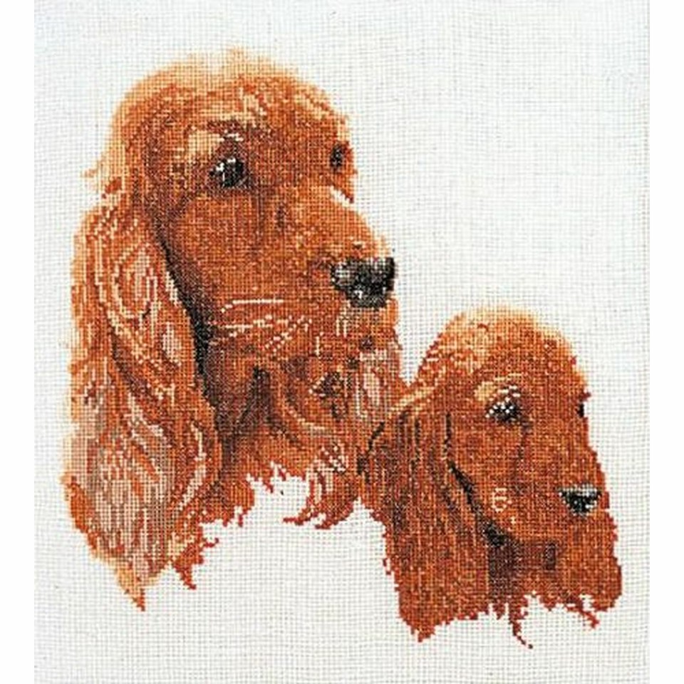 Kit a punto croce Cane Épagneuls 936A thea gouverneur eBay