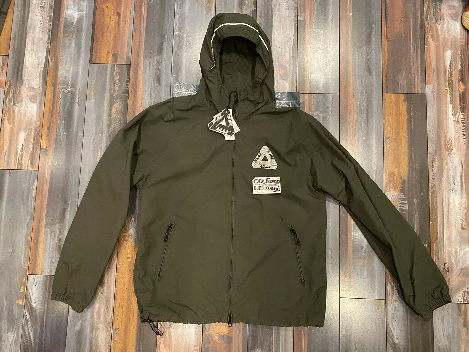 Palace 3M Crank Jacket Olive Palace Skateboards M… - image 1