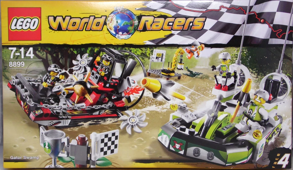 Lego World Racers 8899 Gefahr im Krokodil-Sumpf Gator Swamp NEU  - Bild 1 von 1