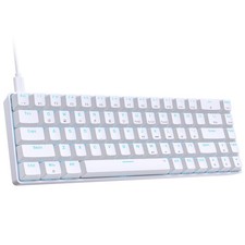 Compact 60 Mechanical Gaming Keyboard, 68 Keys, Red Switches, Wired, Anti-Ghost