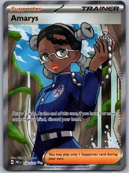 Amarys 132/131 Full Art Ultra Rare Holo Prismatic Evolutions