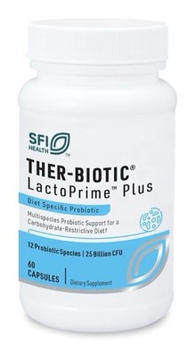 SFI Health Ther-Biotic LactoPrime Plus Diet Specific Probiotic 60 Capsules