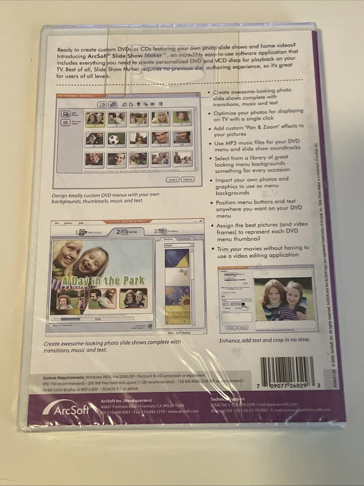 ArcSoft Slide Show Maker - Create Photo & Video DVDs/CDs - Image 2 of 3