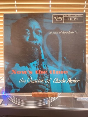 Charlie Parker, Nows The Time, 1957 1st Verve, MGV-8005, VG-VG+