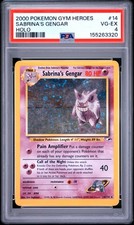 2000 Pokemon Gym Heroes 14 Sabrina's Gengar Holo PSA 4 155263320 on eBay