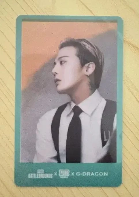 G-Dragon - Battlegrounds POB photocard photocard