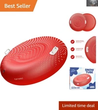 Durable 48" Inflatable Snow Tube - Perfect Winter Sled for Family Excitement!