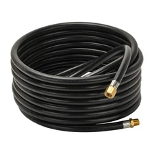 Only Fire 25ft Propane Gas Extension Hose Black for Grills & Heaters