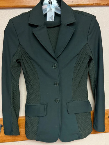 Hannah Childs Green Show Coat - SZ XXS