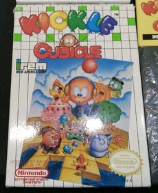 Cub&iacute;culo Kickle (Nes)(1990) CIB. con tarjeta de correo, p&oacute;ster raro. Todos los insertos. &iexcl;Bonito!