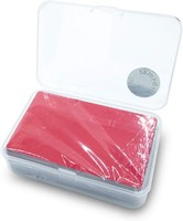 Visitenkarten 100 StüCk Aluminium Legierung 86X54Mm Blanko FüR Gravur Rot