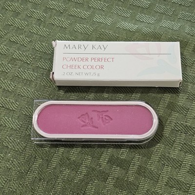 Mary Kay Powder Perfect Blush Cheek Color LILAC 6211 0.2 oz NOS New w/ Box