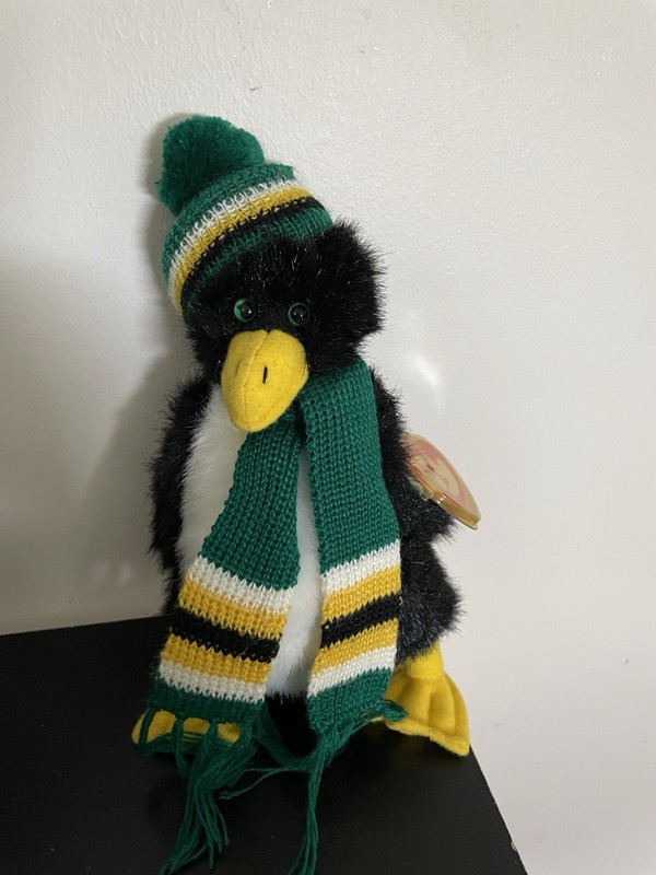 VIntage Ty Attic Treasures Collection Waddlesworth 1993 Plush Penguin 7”