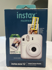 Fujifilm Instax Mini 12 Bundle - Clay White