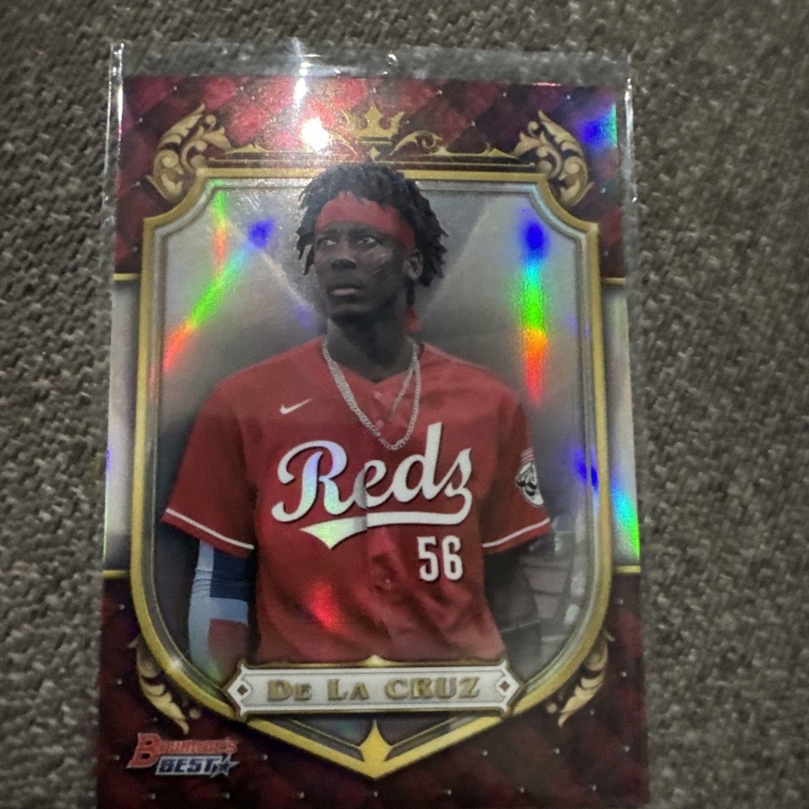 2022 Bowman's Best - Prospective Royalty Elly De La Cruz #PR-6 (RC)