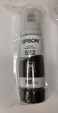 Genuine Epson 522 Black Ink Bottles for ET-2720 ET-2800 ET-2803 ET-4700 ET-4800