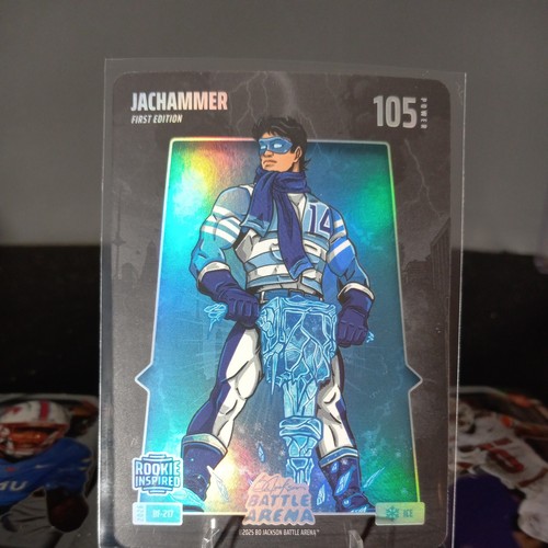 2026 Bo Jackson Battle Arena Jachammer `Jac Caglianone` RC #BF217 BattleFoil ICE