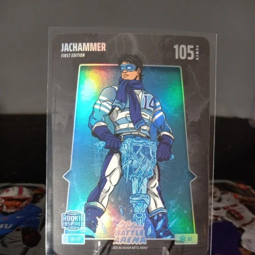 2026 Bo Jackson Battle Arena Jachammer `Jac Caglianone` RC #BF217 BattleFoil ICE