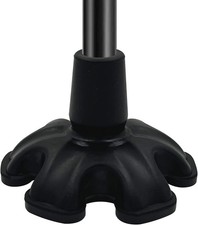 Cane Tips - 3/4 Inch Replacement - Heavy Duty Rubbers Self Standing 6 Support Fe