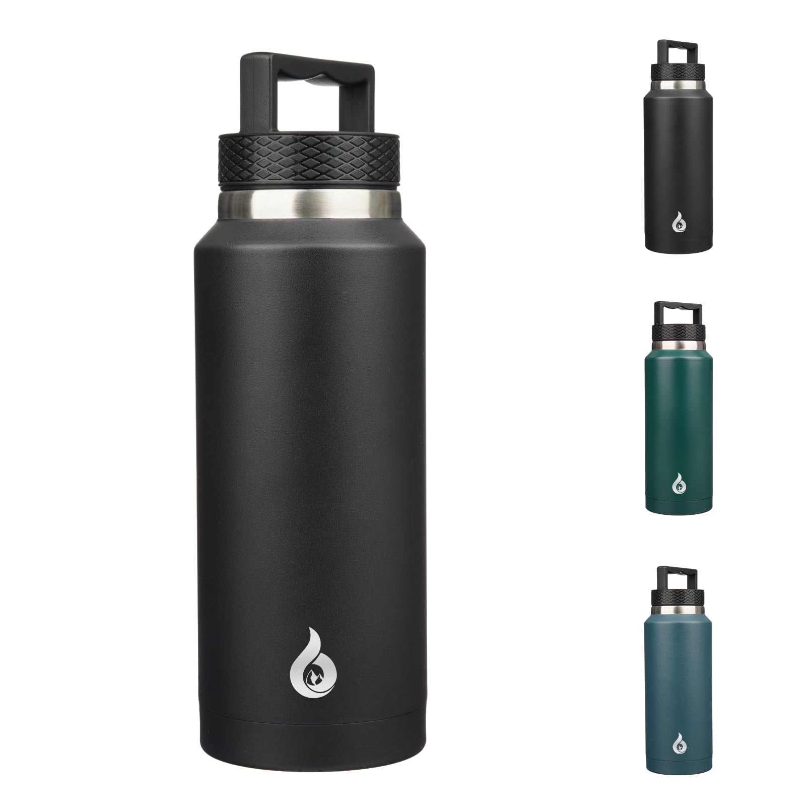 S, Dishwasher Safe 36 Oz Water Bottle With Handle, Leak...