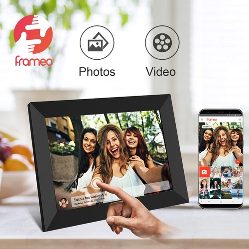 32GB FRAMEO 10.1 Inch Smart WiFi Digital Photo Frame 1280x800 IPS LCD Touch S... - Picture 3 of 9
