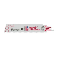 Milwaukee 48-01-7712 The Torch 6" 10 TPI SAWZALL Blades 100 Pack