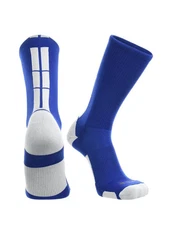 TCK Multisport Baseline 3.0 Crew Socks ROYAL | WHITE SM